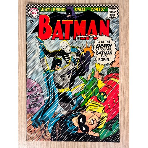 220 - Batman #180 (1966 - 1st appearance Lord Death Man (Japanese Crime Lord). Silver Age DC Comics. FN- C... 