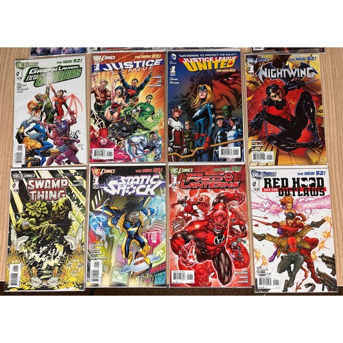 37 - DC New 52 Various titles all #1's DC Comics 2011. All NM Condition. All Bagged & Boarded. Batman, Su... 