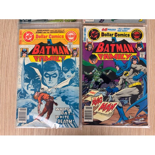 229 - Batman Family #3,9,19,20. DC Comics 1976 Onwards. Various Conditions from Fair to VG, see pics. All ... 