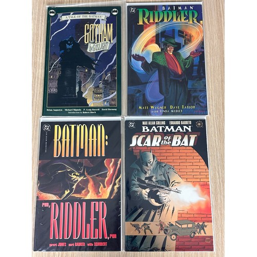 232 - Batman graphic novels: Gotham by Gaslight; Riddler; Run, Riddler, Run 1; Scar of the Bat