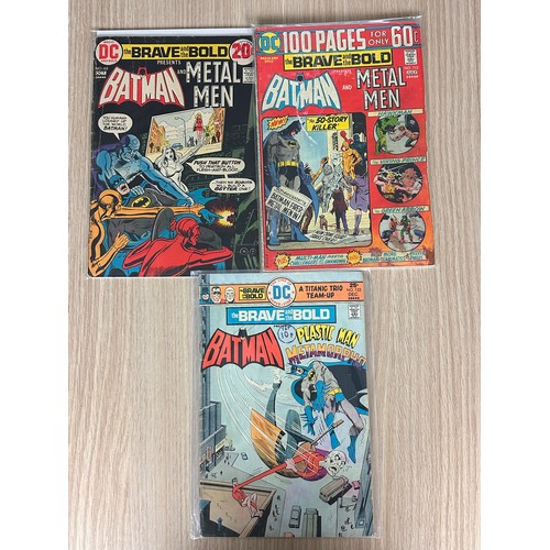 233 - Brave & Bold bundle: #85,90,98,103,113,123. Silver Age DC Comics from 1969. Various condition mostly... 