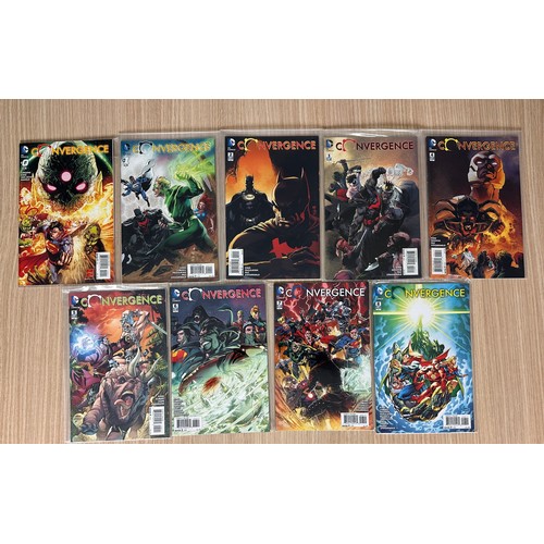 235 - Convergence  #0-8 Complete set of DC Comics (2015). All VFN Condition. All Bagged.