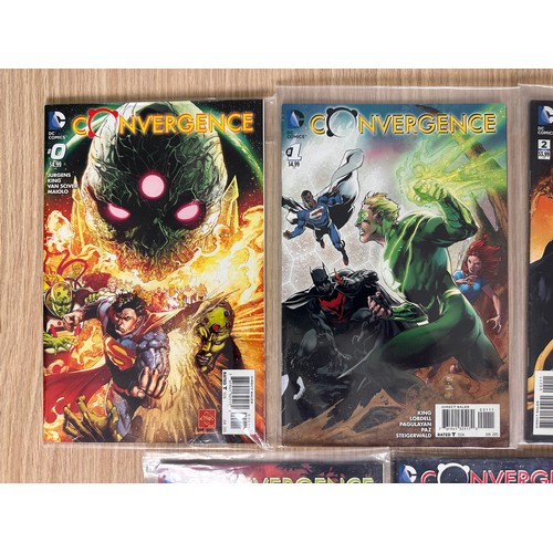 235 - Convergence  #0-8 Complete set of DC Comics (2015). All VFN Condition. All Bagged.