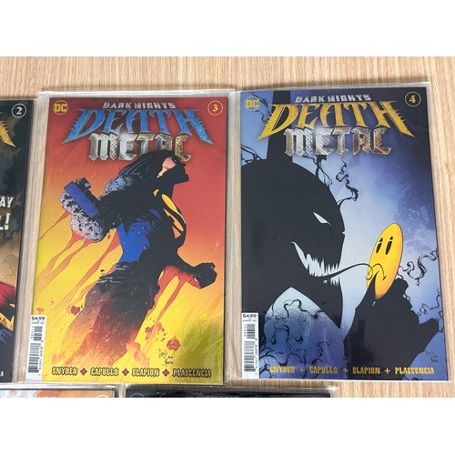 236 - Dark Nights Death Metal #1-7 Complete set. DC Comics 2020. All VFN Condition. All Bagged.