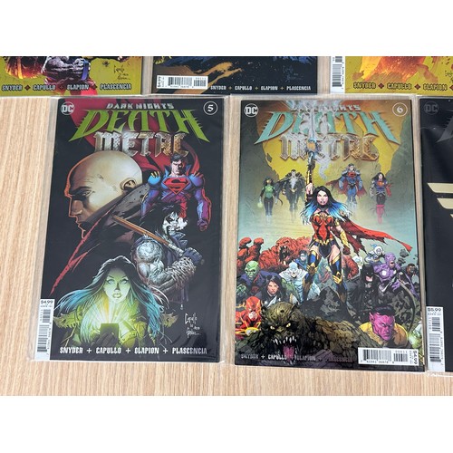 236 - Dark Nights Death Metal #1-7 Complete set. DC Comics 2020. All VFN Condition. All Bagged.