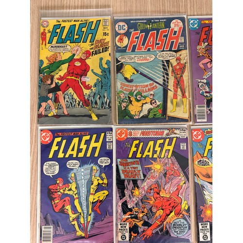 241 - The Flash bundle: 192,231,250 (1st app Golden Glider),269,281,291,295,298,301,318,323,343. 12 Comics... 