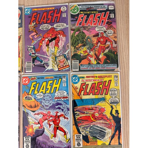 241 - The Flash bundle: 192,231,250 (1st app Golden Glider),269,281,291,295,298,301,318,323,343. 12 Comics... 