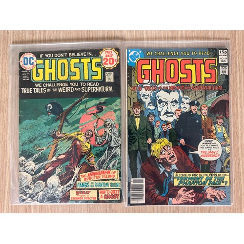 243 - Ghosts #33, #84. DC Comics Silver/Bronze Age. FN Condition.