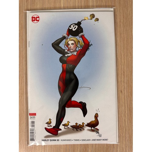 249 - Harley Quinn Vol. 3 #50 (Cho Batman movie variant cover) DC Comics 2018. VFN/NM Condition.