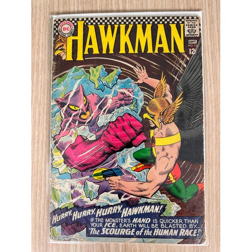 252 - Hawkman #15 & #20 (First App of Lion-Mane). Silver Age DC Comics 1966/7. FN Condition. Bagged & Boar... 