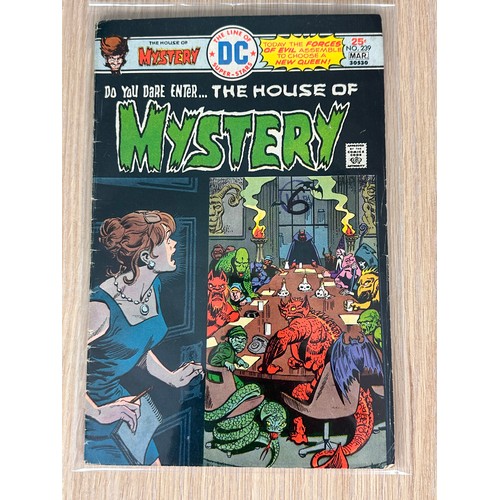 253 - House of Mystery bundle: #153 (early solo Martian Manhunter), #239, #276. Silver Age DC Comics from ... 