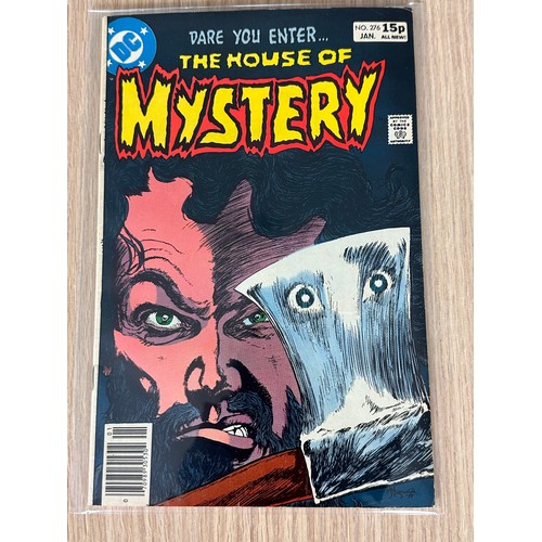 253 - House of Mystery bundle: #153 (early solo Martian Manhunter), #239, #276. Silver Age DC Comics from ... 