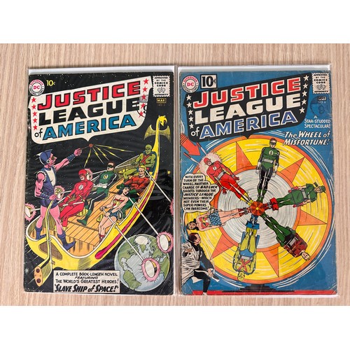 257 - JUSTICE LEAGUE OF AMERICA Silver Age bundle includes Key Comics. Featuring: - #3 (1st app Kanjar Ro)... 