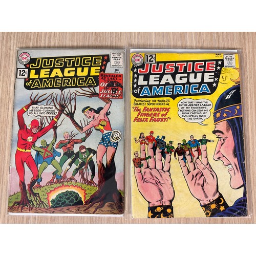 257 - JUSTICE LEAGUE OF AMERICA Silver Age bundle includes Key Comics. Featuring: - #3 (1st app Kanjar Ro)... 