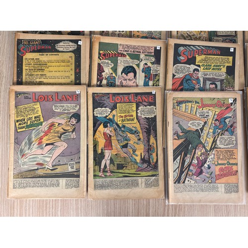 259 - Coverless 1960s/70s DC readers – Action Comics, Adventure Comics, Detective Comics, Superboy, Superm... 