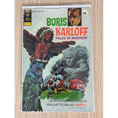 272 - Gold Key bundle - Boris Karloff Tales of Mystery #50 (1973), Ripleys Believe It or Not #43 (1973) & ... 