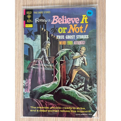 272 - Gold Key bundle - Boris Karloff Tales of Mystery #50 (1973), Ripleys Believe It or Not #43 (1973) & ... 