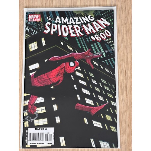 273D - Amazing Spider-Man #600. Marvel Comics 2009. VFN/NM Condition. Bagged & Boarded.