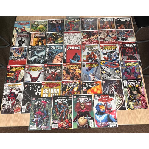 273F - Amazing Spider-Man bundle 39 issues between #502 and #599. Marvel Comics from 2003 Onwards. All VFN ... 