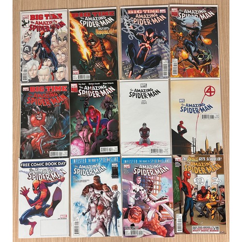 273G - Amazing Spider-Man bundle  – approx. 75 issues mostly between 603 and 700 including additional extra... 