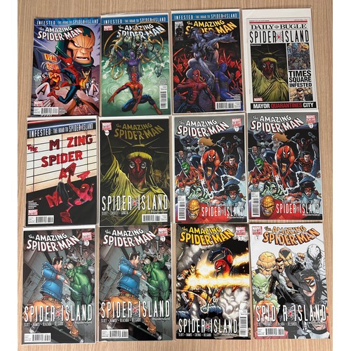 273G - Amazing Spider-Man bundle  – approx. 75 issues mostly between 603 and 700 including additional extra... 