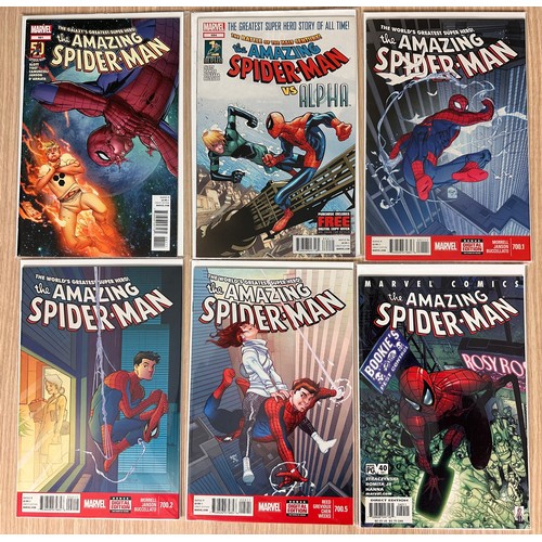 273G - Amazing Spider-Man bundle  – approx. 75 issues mostly between 603 and 700 including additional extra... 