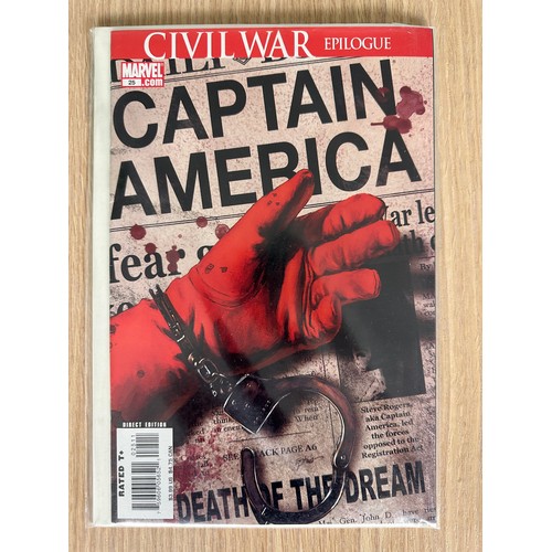 274 - Captain America #25 (Death of Captain America + First tea-up of the Falcon and the Winter Soldier) +... 