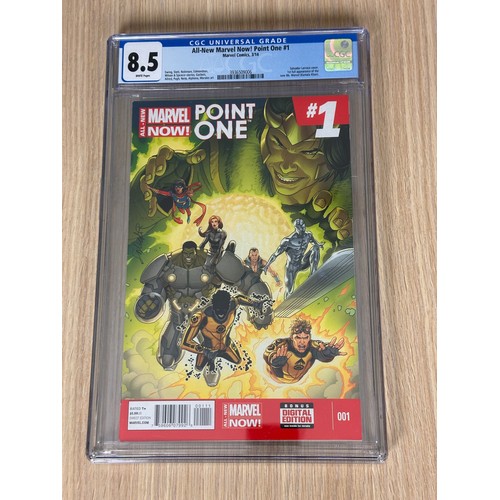 278B - All-New Marvel Now! Point One #1 CGC 8.5. Slabbed Comic CGC. Marvel Comics 2014