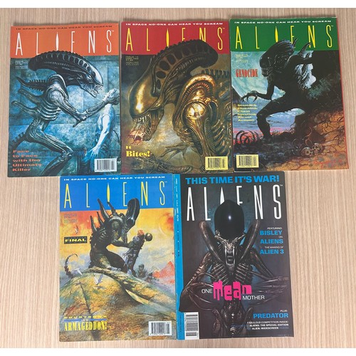 277 - ALIENS - UK Trident Comics #1 - 16 Complete set plus #17 First Dark Horse Comic. Rare complete run o... 