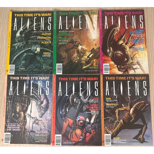 277A - ALIENS - Vol 2 #1 -22 Complete Set of UK Comics. Dark Horse Comics 1992 onwards. Rare complete run. ... 