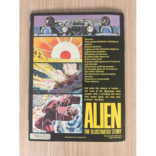 277B - Alien The Illustrated Story (1979) - A 68 page adaptation of the 1979 film Alien with illustrated pa... 