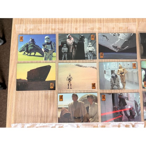 279C - Star Wars Trilogy Trading Card Complete Set #1-125 (Merlin, 1997) Complete set of all 125 Cards. In ... 