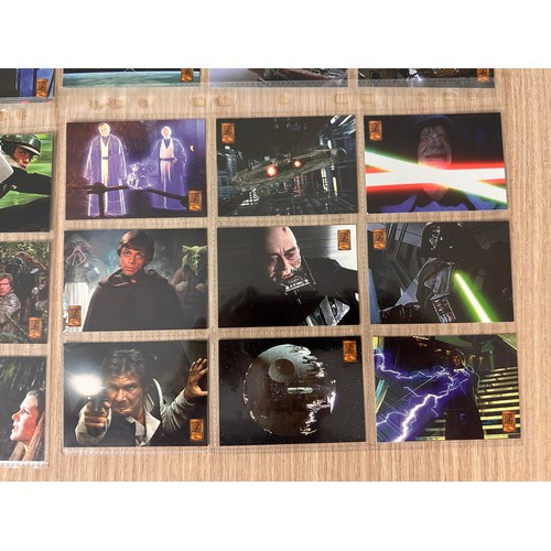 279C - Star Wars Trilogy Trading Card Complete Set #1-125 (Merlin, 1997) Complete set of all 125 Cards. In ... 