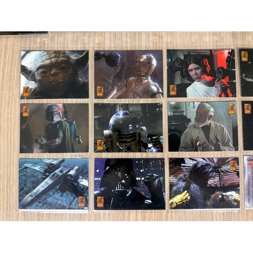 279C - Star Wars Trilogy Trading Card Complete Set #1-125 (Merlin, 1997) Complete set of all 125 Cards. In ... 