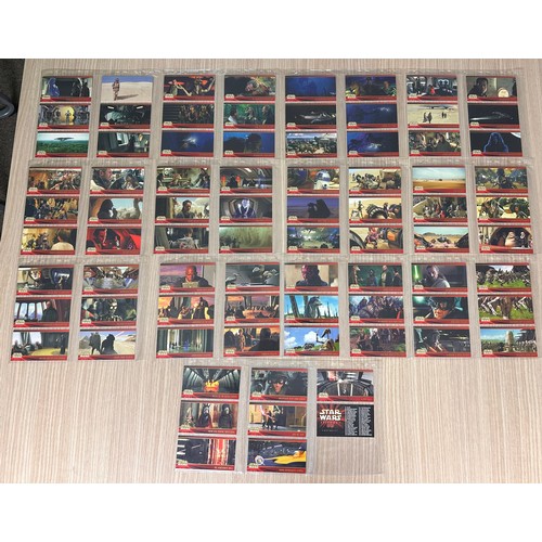 279D - Star Wars Episode 1 Topps WideVision Trading Card's - Complete Set #1 - 80. 1999. Mint Condition in ... 