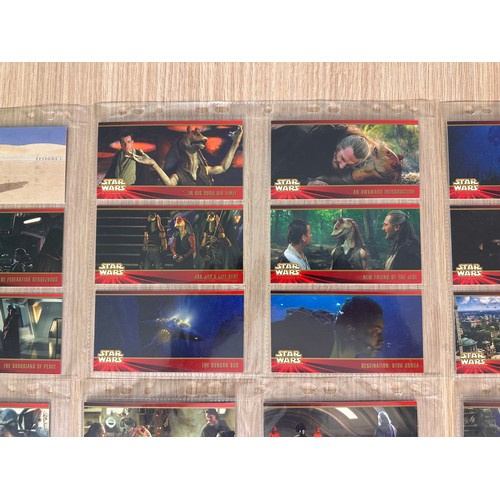 279D - Star Wars Episode 1 Topps WideVision Trading Card's - Complete Set #1 - 80. 1999. Mint Condition in ... 