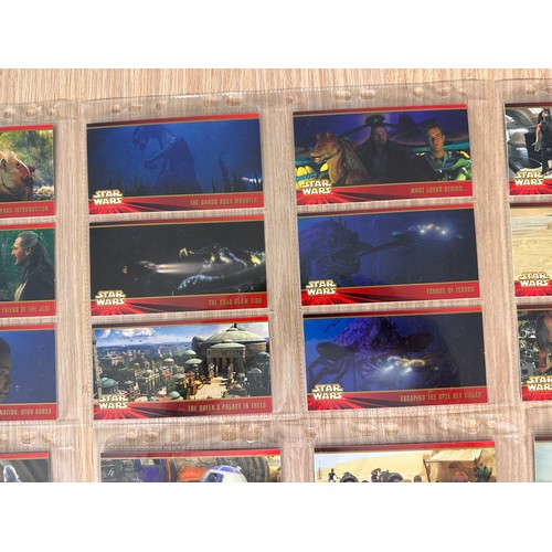 279D - Star Wars Episode 1 Topps WideVision Trading Card's - Complete Set #1 - 80. 1999. Mint Condition in ... 