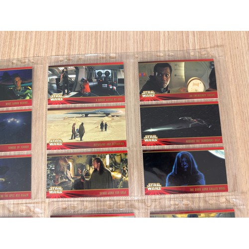 279D - Star Wars Episode 1 Topps WideVision Trading Card's - Complete Set #1 - 80. 1999. Mint Condition in ... 