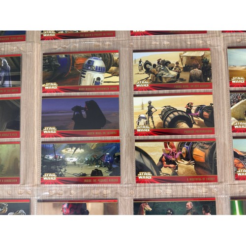 279D - Star Wars Episode 1 Topps WideVision Trading Card's - Complete Set #1 - 80. 1999. Mint Condition in ... 