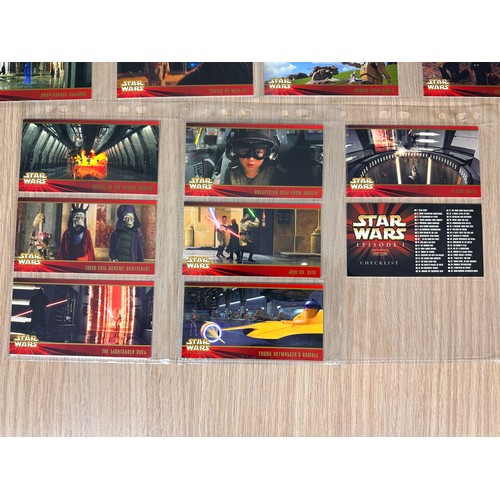 279D - Star Wars Episode 1 Topps WideVision Trading Card's - Complete Set #1 - 80. 1999. Mint Condition in ... 