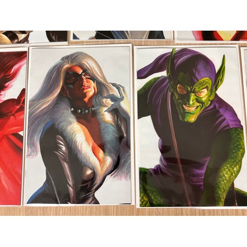 8A - ALEX ROSS TIMELESS VILLAINS VARIANT SET. Complete set of first 17 variant covers. Featuring Venom, K... 