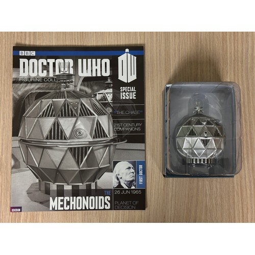 322 - DOCTOR WHO EAGLEMOSS FIGURINE - SPECIAL #9 - 'MECHANOIDS' INCLUDING MAGAZINE.
 
Part of a series of ... 