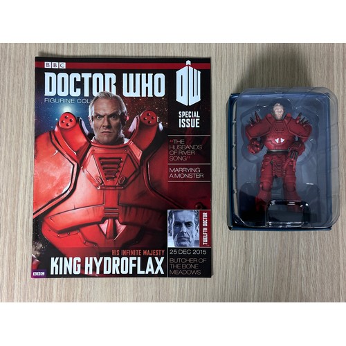 323 - DOCTOR WHO EAGLEMOSS FIGURINE - SPECIAL #10 - 'KING HYDROFLAX' INCLUDING MAGAZINE.
 
Part of a serie... 