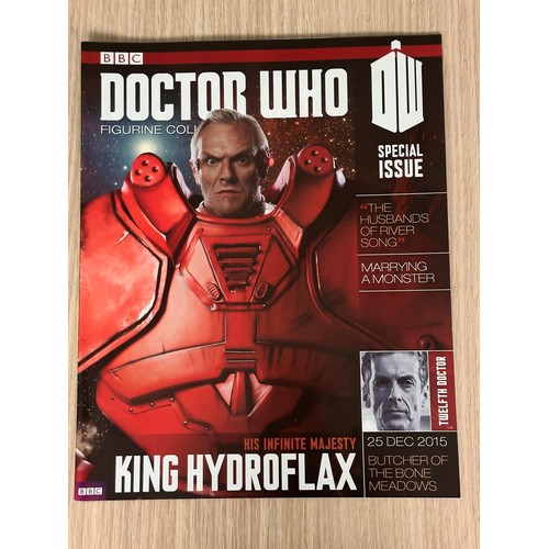 323 - DOCTOR WHO EAGLEMOSS FIGURINE - SPECIAL #10 - 'KING HYDROFLAX' INCLUDING MAGAZINE.
 
Part of a serie... 