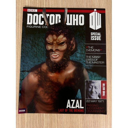 324 - DOCTOR WHO EAGLEMOSS FIGURINE - SPECIAL #11 - 'AZAL - LAST OF  THE  DEMONS' INCLUDING MAGAZINE.
 
Pa... 