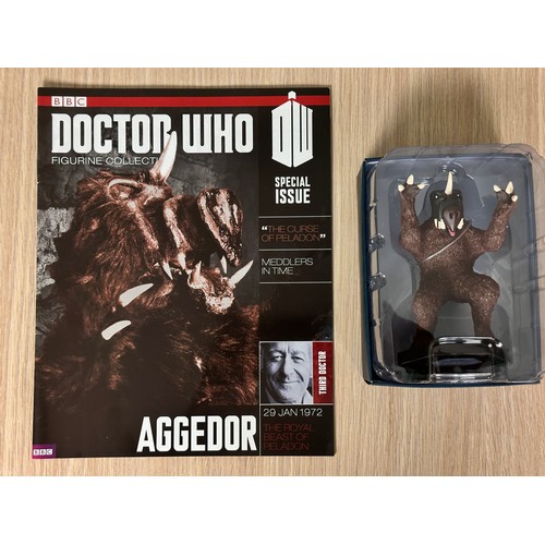 326 - DOCTOR WHO EAGLEMOSS FIGURINE - SPECIAL #13 - 'AGGEDOR' INCLUDING MAGAZINE.
 
Part of a series of ov... 