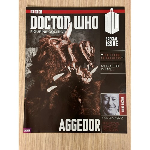 326 - DOCTOR WHO EAGLEMOSS FIGURINE - SPECIAL #13 - 'AGGEDOR' INCLUDING MAGAZINE.
 
Part of a series of ov... 