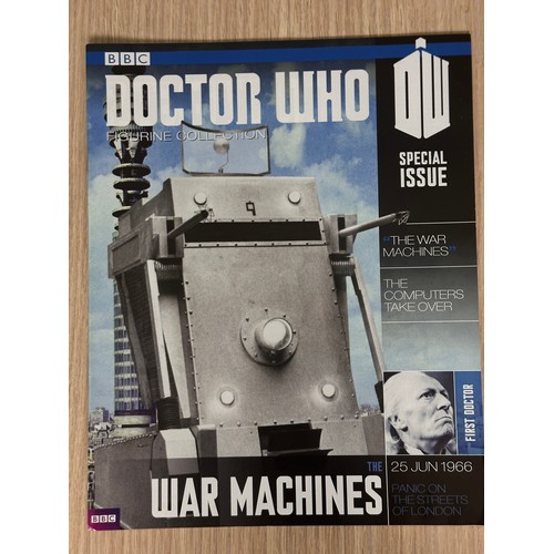 327 - DOCTOR WHO EAGLEMOSS FIGURINE - SPECIAL #14 - 'WAR MACHINES' INCLUDING MAGAZINE.
 
Part of a series ... 