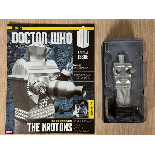 329 - DOCTOR WHO EAGLEMOSS FIGURINE - SPECIAL #16 - 'THE KROTONS' INCLUDING MAGAZINE.
 
Part of a series o... 