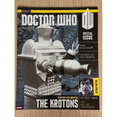 329 - DOCTOR WHO EAGLEMOSS FIGURINE - SPECIAL #16 - 'THE KROTONS' INCLUDING MAGAZINE.
 
Part of a series o... 